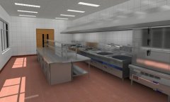 学校食堂，厨房设备该如何布局？